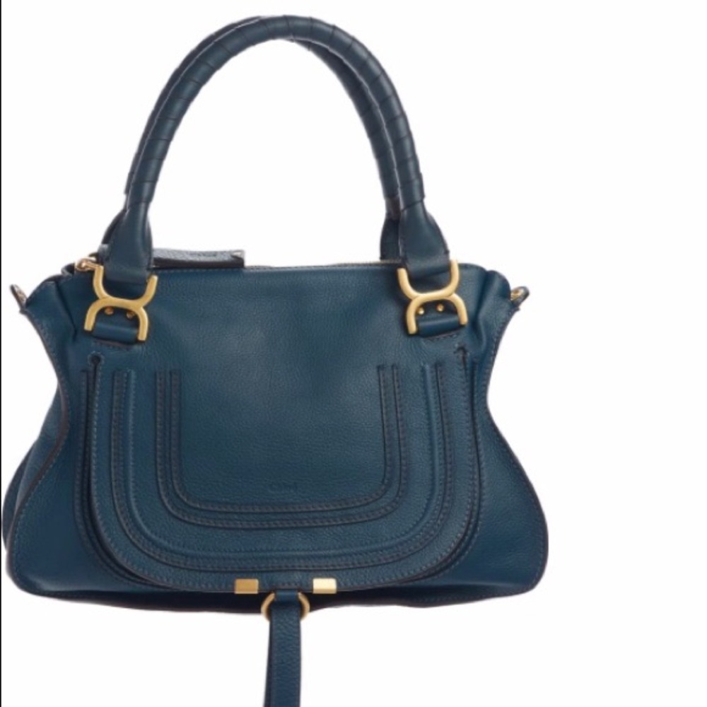 Chloe Medium Marcie leather Satchel